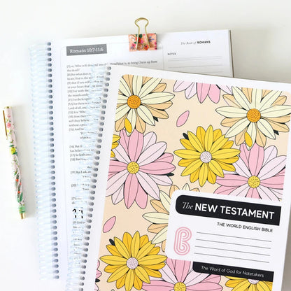 The Bible In A Year: A 52-Week Study Guide Spiral Bible for Women (A4)